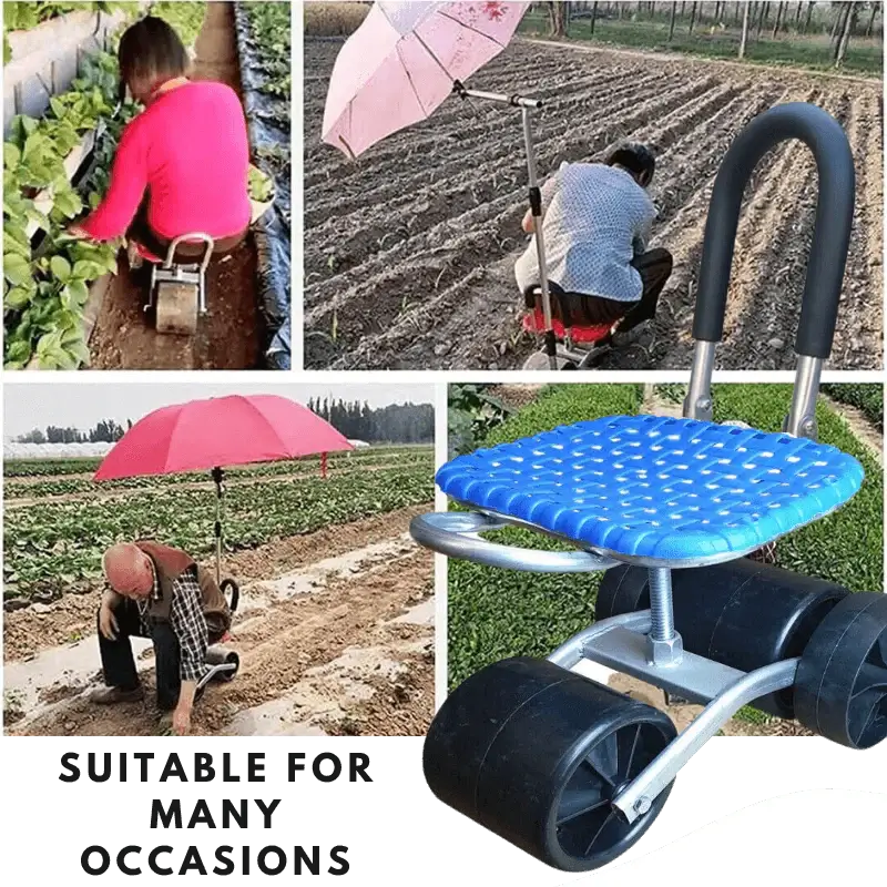 Verstelbare Tuinwerkstoel