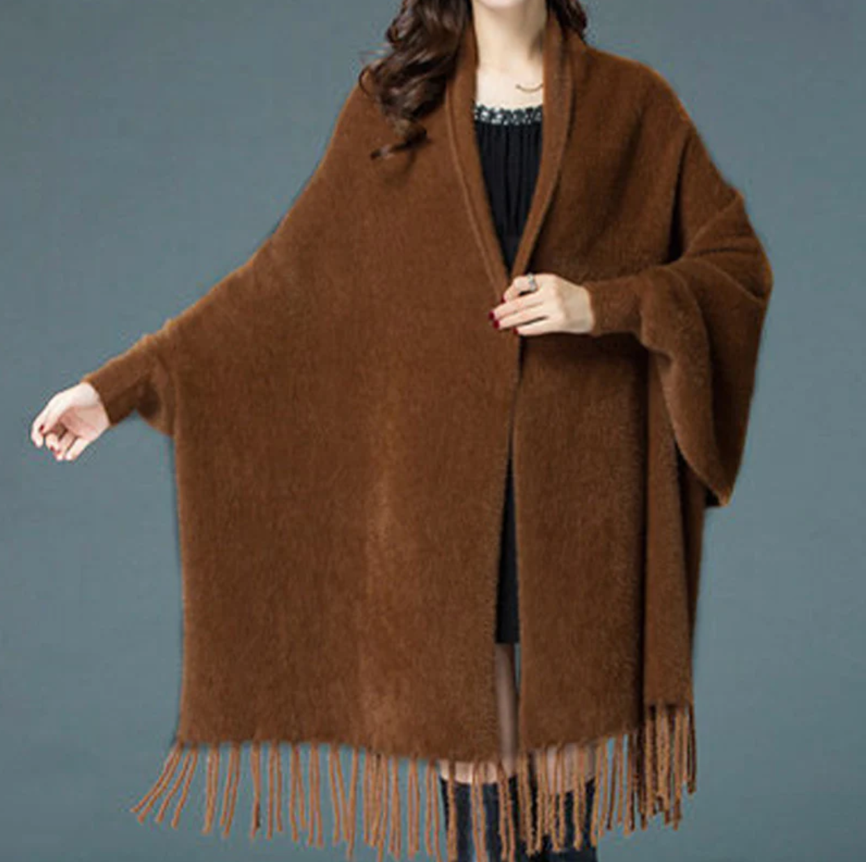 ComfyChic - Zachte Gebreide Sjaaljas