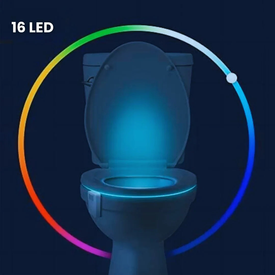 Glowtoilet - Lichtsensor - 1+1 Gratis!