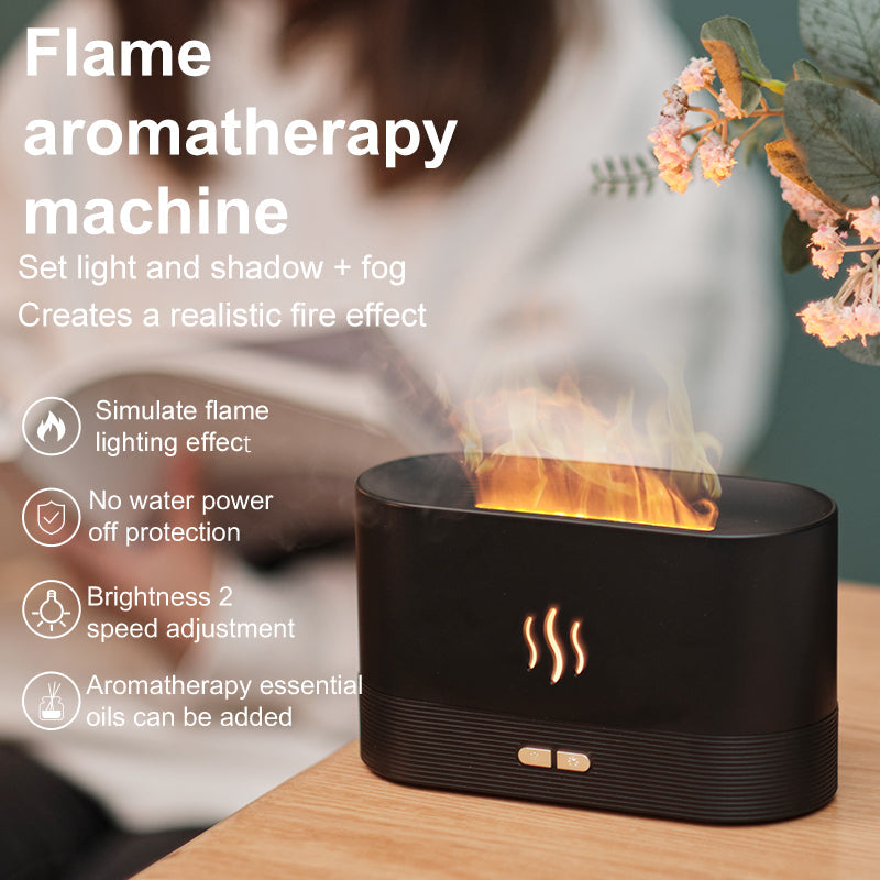 vlammen olie diffuser  | Korting geldt alleen vandaag !