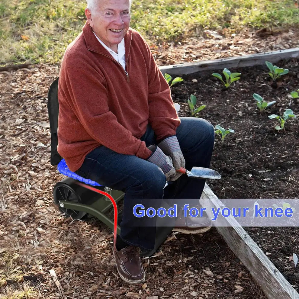Verstelbare Tuinwerkstoel