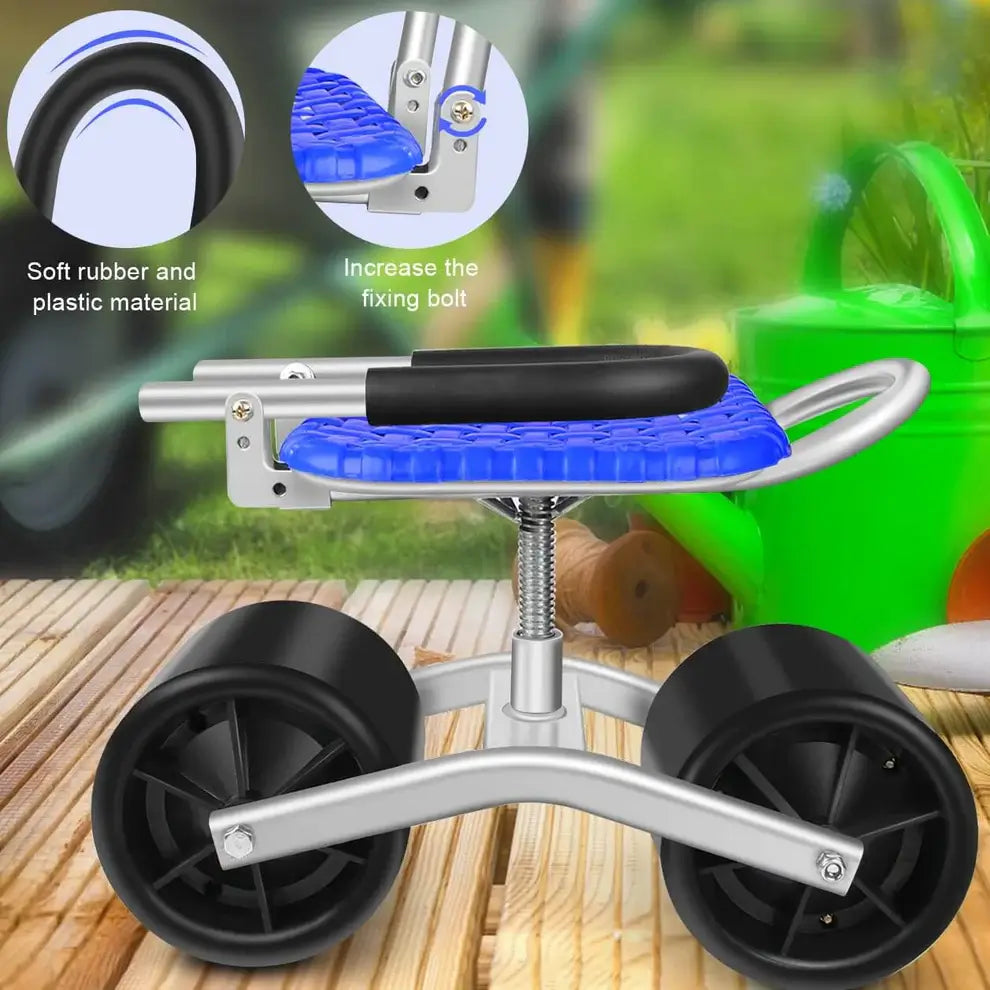 Verstelbare Tuinwerkstoel