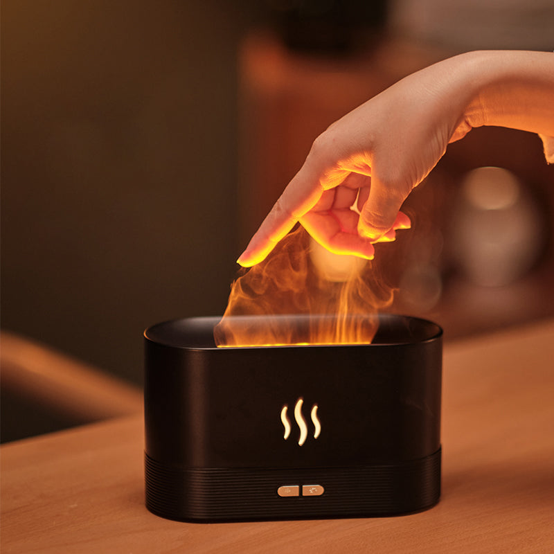 vlammen olie diffuser  | Korting geldt alleen vandaag !
