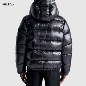 Glazed Puffer Jas - Black Friday Sale!
