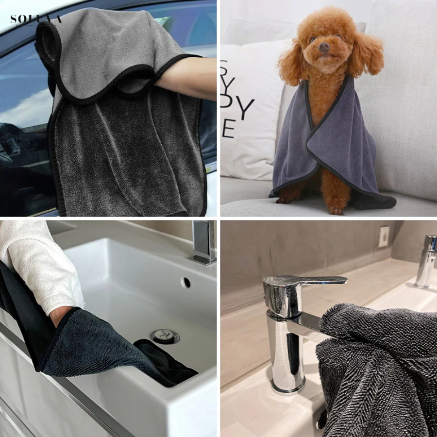 HydroClear Towel - Ultra Absorberende Droogdoek - 1+2 Gratis!