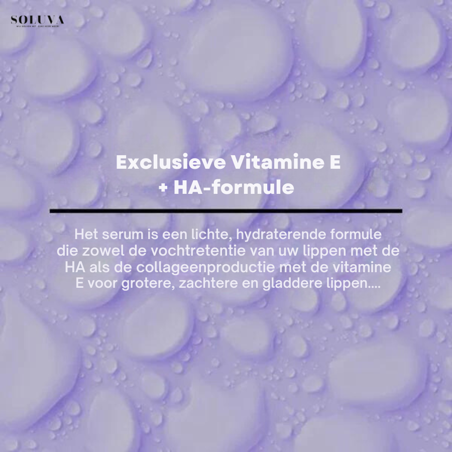 Vitamine E - Verdikkende Lippen Serum - 1+1 Gratis!