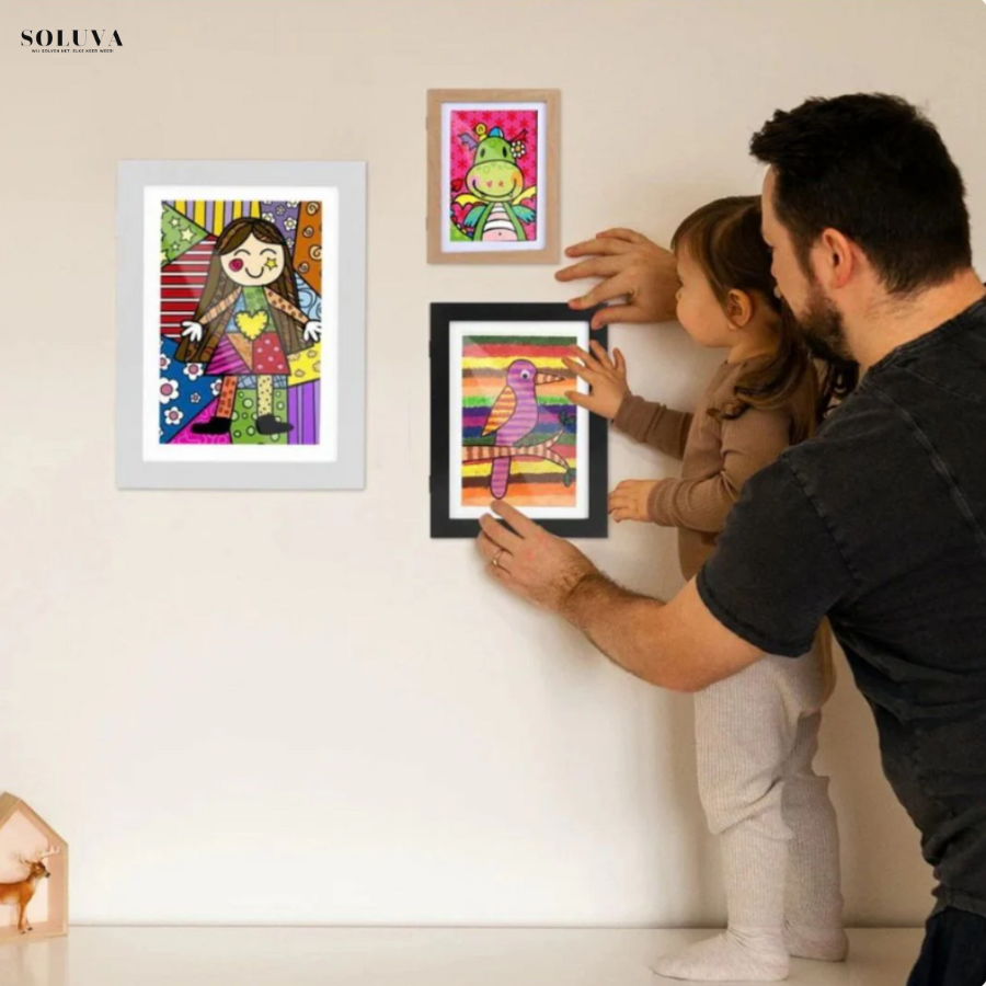MemoryFrame - Kinderkunst Showcase