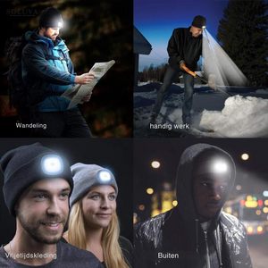 LumiCap - Verlichtende Warmtemuts