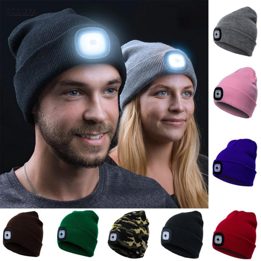 LumiCap - Verlichtende Warmtemuts