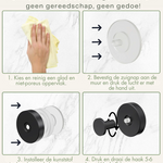 PowerHook Pro - Muurvaste Grip Haak - 1+1 Gratis!