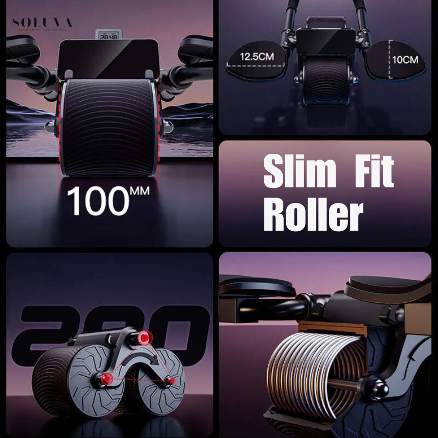 Slim Fit Roller - Jouw Thuistrainer voor Strakke Buikspieren!
