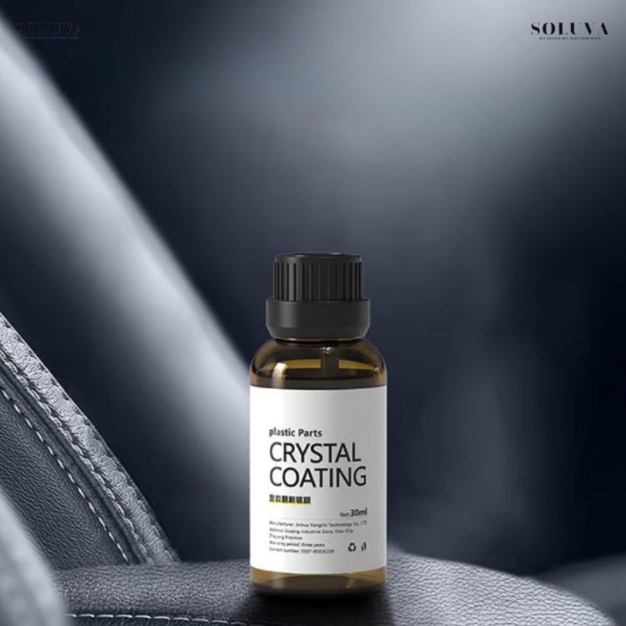 Crystal coating - Plastic en Leer Reiniger - 1+1 Gratis!
