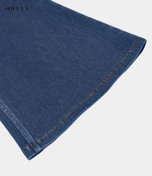 Eva - High Waist Flare Jeans