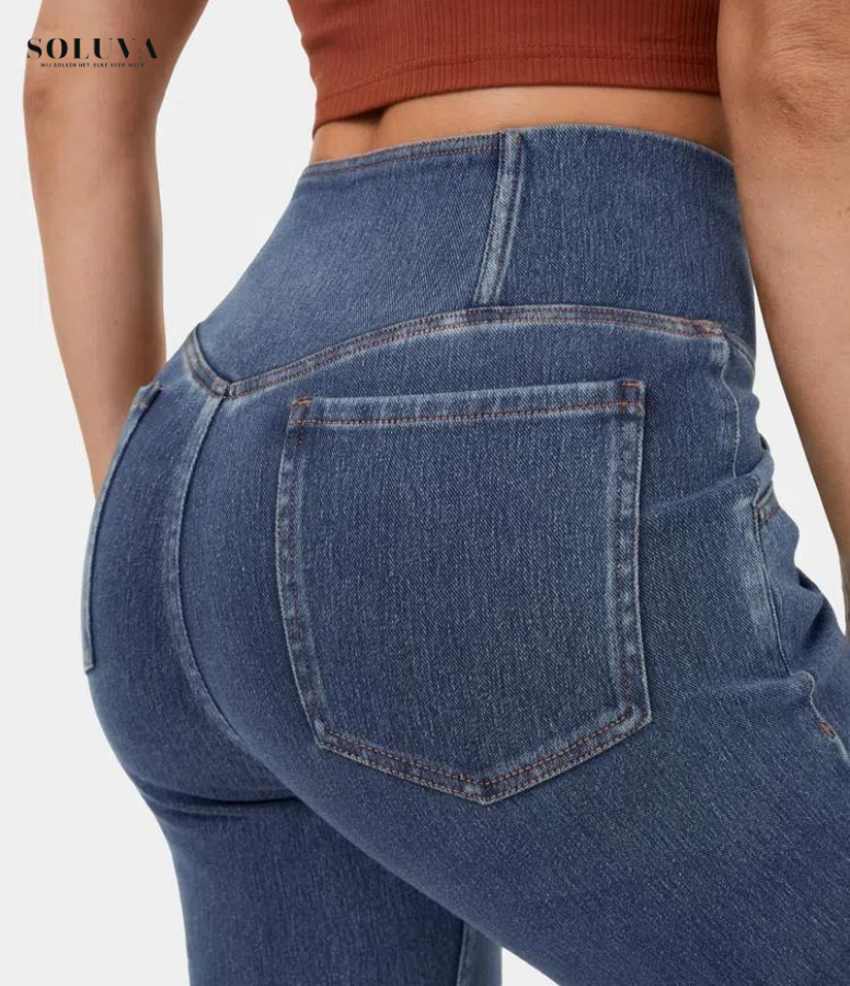 Eva - High Waist Flare Jeans