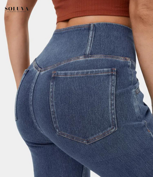 Eva - High Waist Flare Jeans