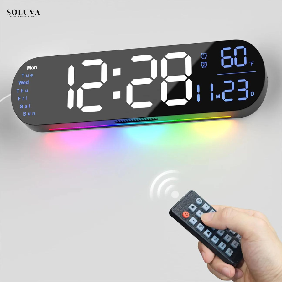 SmartView - Multifunctionele LED Klok