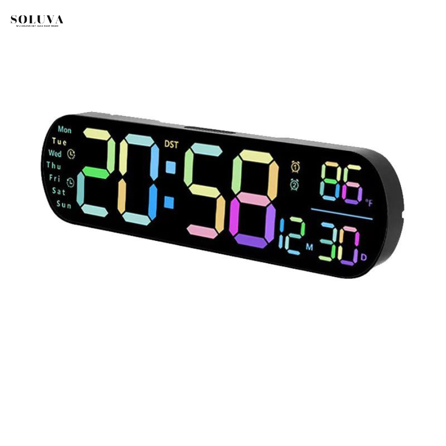SmartView - Multifunctionele LED Klok