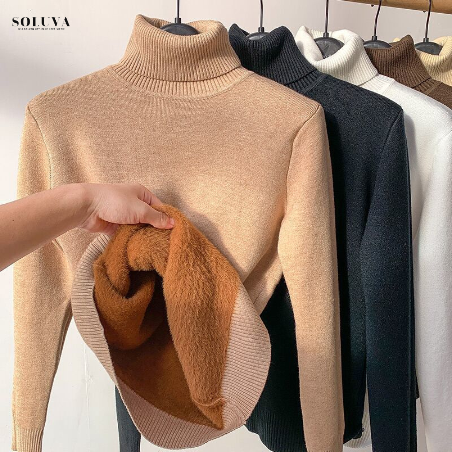 Comfy Elegance - Warme Turtle-Neck Trui