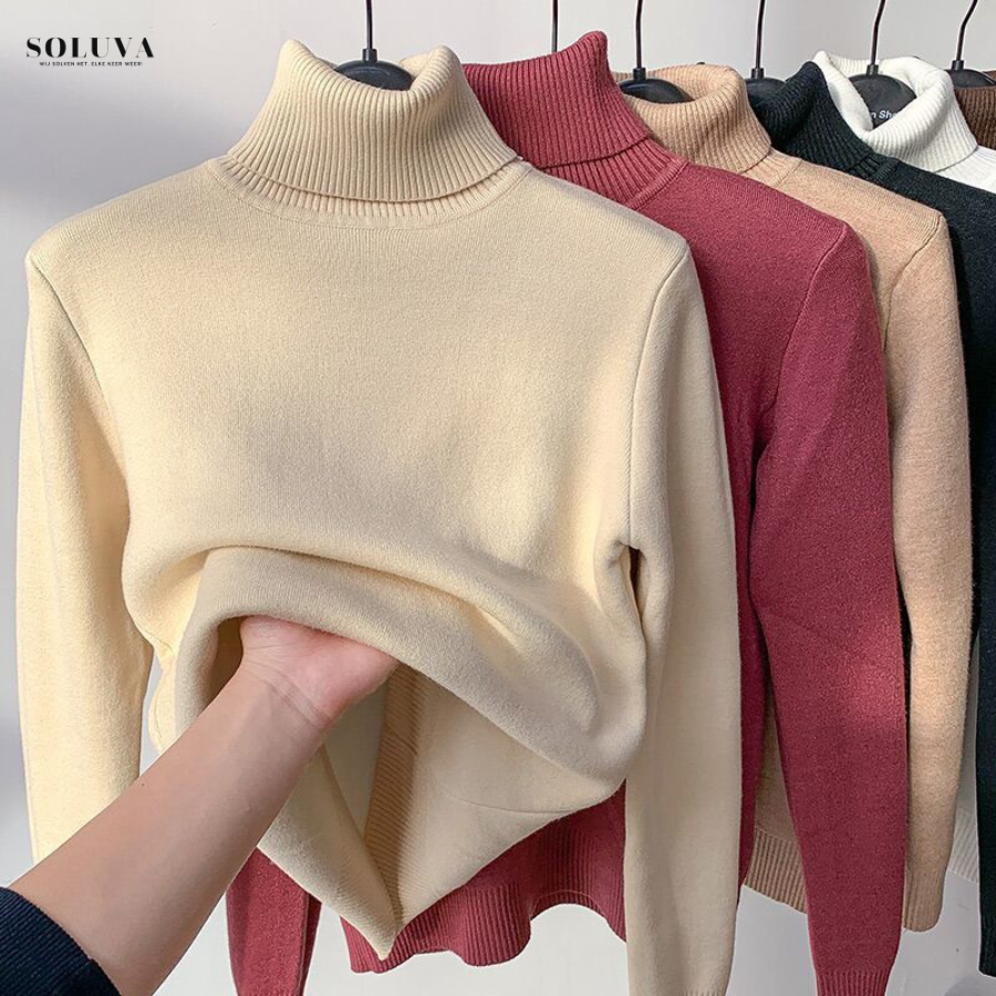 Comfy Elegance - Warme Turtle-Neck Trui