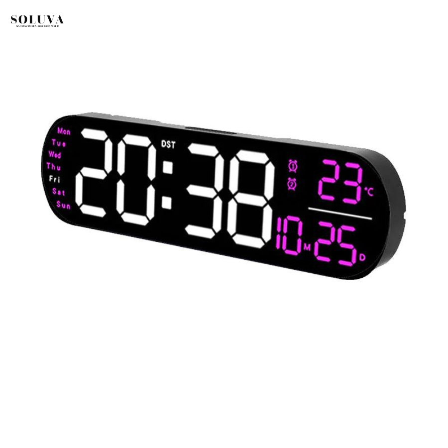 SmartView - Multifunctionele LED Klok