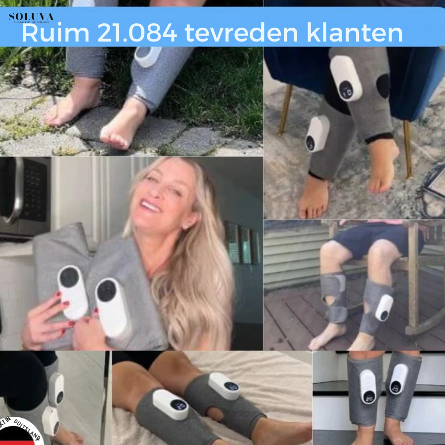 ComfortWave - Intensieve Beenmassage - Dé oplossing Tegen Beenpijn