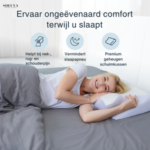 Ergonomisch Comfort Kussen - Tegen Nek- en Rugklachten