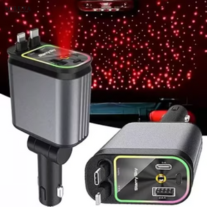 CosmicCharge - Universele Autolader met Sterrenlicht