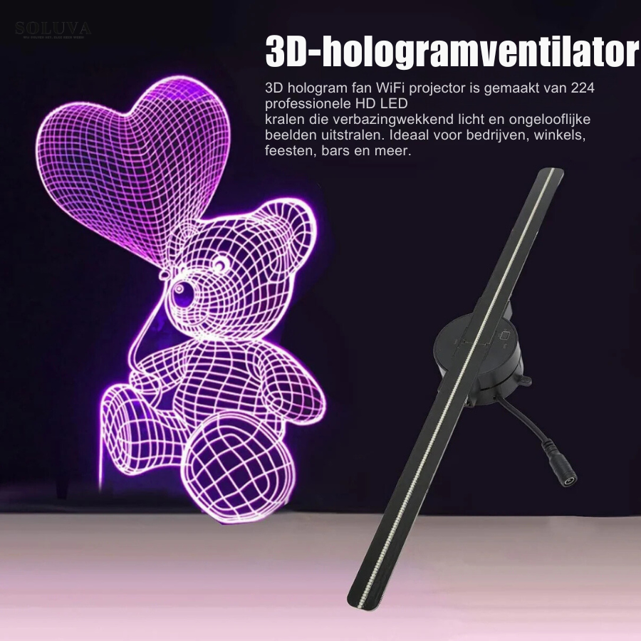 Atmos 3D Hologram Projector