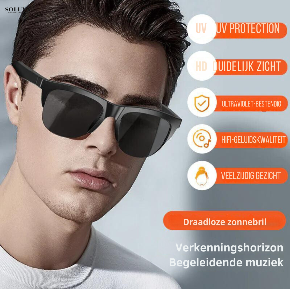 Premium Bluetooth Zonnebril
