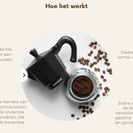 Caffettiera - Handmatige Espresso Brouwer