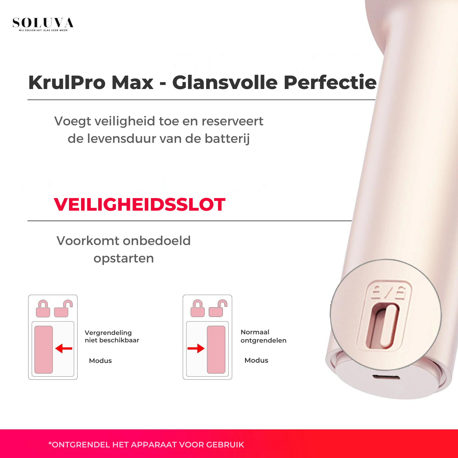 KrulPro Max - Glansvolle Perfectie