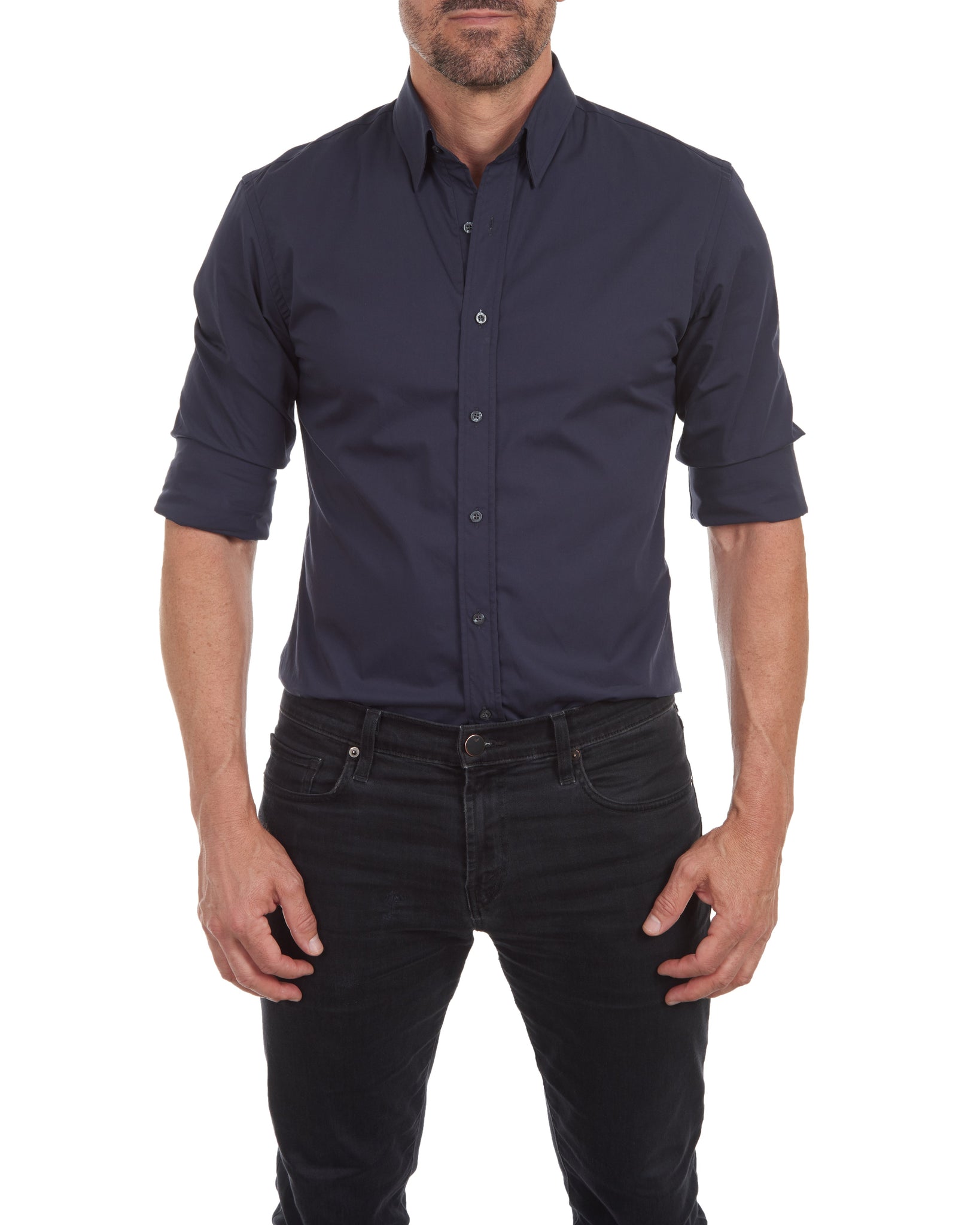 Gavali | comfort zip-up overhemd | 1+1 Gratis