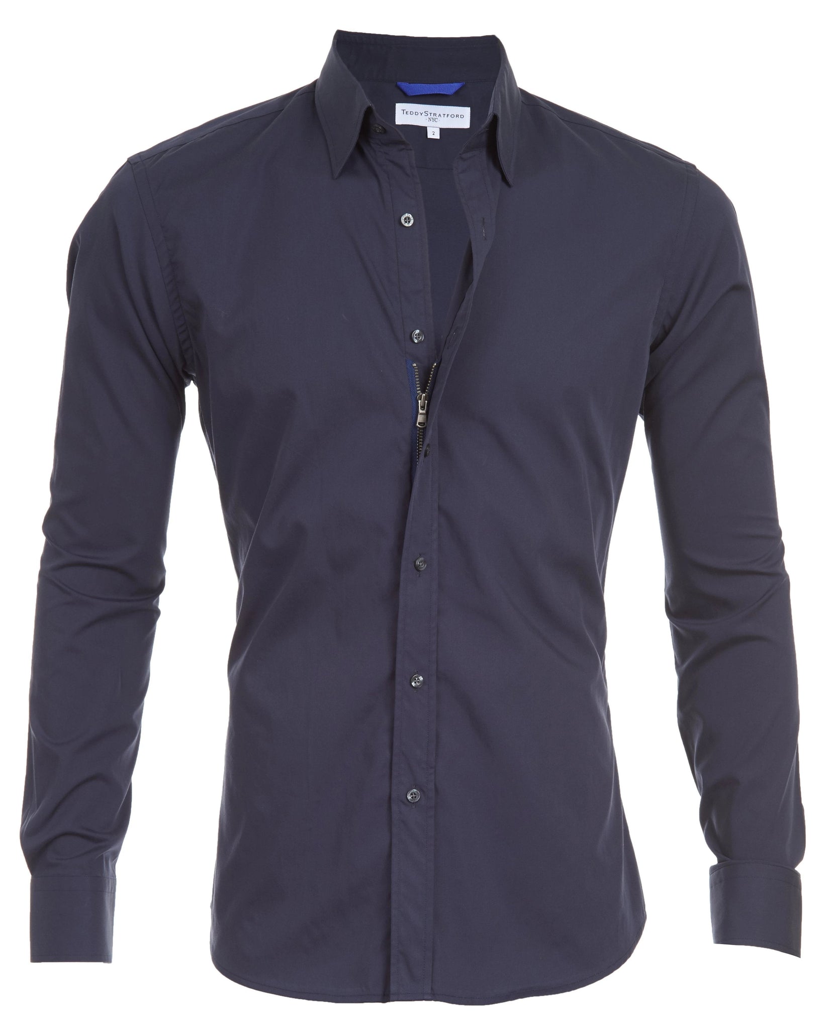 Gavali | comfort zip-up overhemd | 1+1 Gratis
