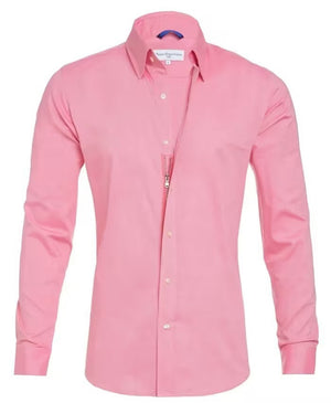 Gavali | comfort zip-up overhemd | 1+1 Gratis