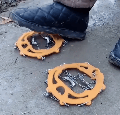 WinterGrip - Anti-slip Sneeuwkettingen voor Schoenen