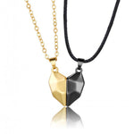 Trendmerce | Vriendschap/relatie ketting magnetisch hart 2e gratis ! |