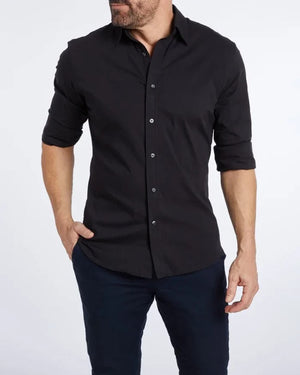 Gavali | comfort zip-up overhemd | 1+1 Gratis